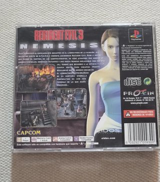 Resident Evil 3 psx PAL España