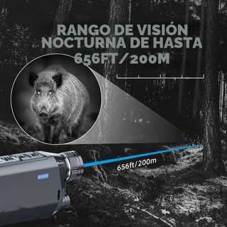 Visor monocular Nocturno PARD NV009 con lintern IR