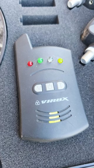 Maletín Virux Alarmas Pesca 3 + Receptor