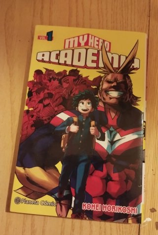 manga my hero academia 1, bnha