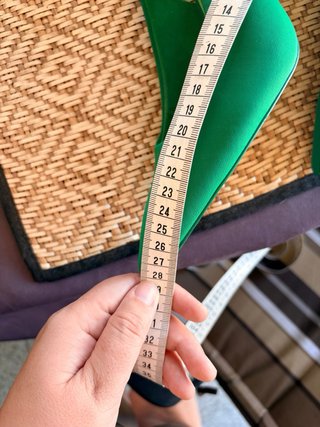 Zapatos de tacón verdes para mujer