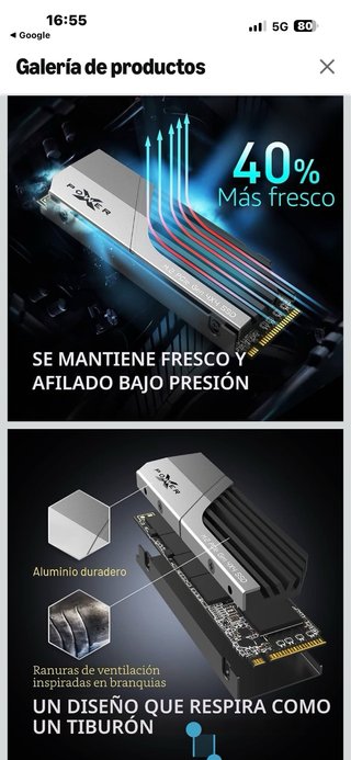 SSD 2 TB Silicon Power XS70 M.2 NVMe