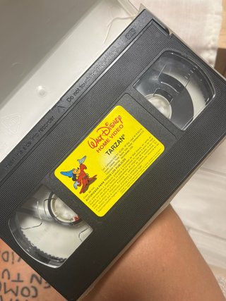 Lote 5 VHS Dibujos Animados Disney Pixar