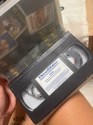 Lote 5 VHS Dibujos Animados Disney Pixar
