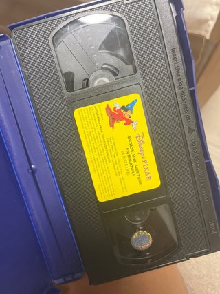 Lote 5 VHS Dibujos Animados Disney Pixar
