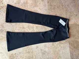 Pantalón Zara Flare con Tachuelas Talla M