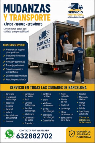 Servicio de mudanzas