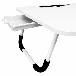 Mesa Plegable Portátil 60x40 cm con Cajón