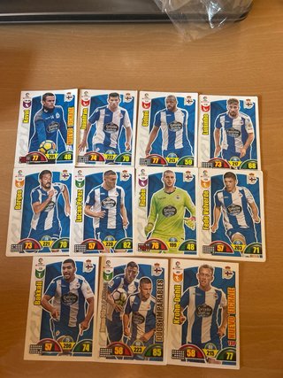 Cromos Liga 17/18 por Equipos