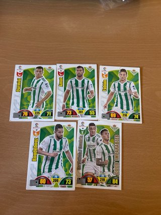 Cromos Liga 17/18 por Equipos
