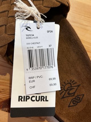 Rip Curl Marbella Sandalias Marrón Talla 37