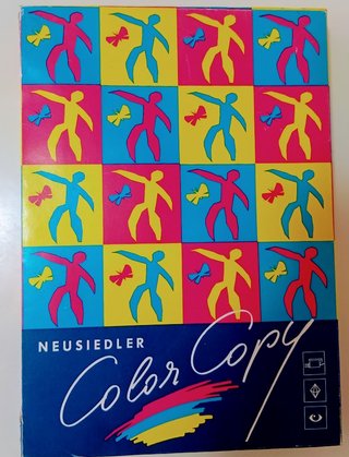 Seis paquetes Papel A4 NEUSIEDLER 160g/m2 Color Co