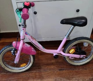 Bicicleta 14 Decathlon senza pedali 2in1