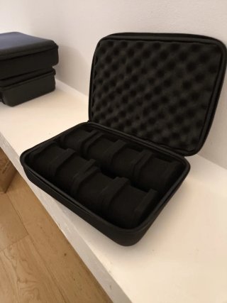 Custodia porta orologi 8 posti