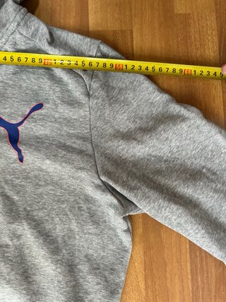 Sudadera Puma Vintage Gris Jaspeado