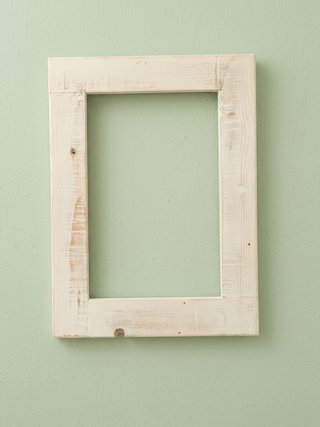 Cornice Legno Shabby Chic Fatta a Mano