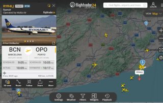 Radar Aéreo ADS-B de escritorio en tiempo real
