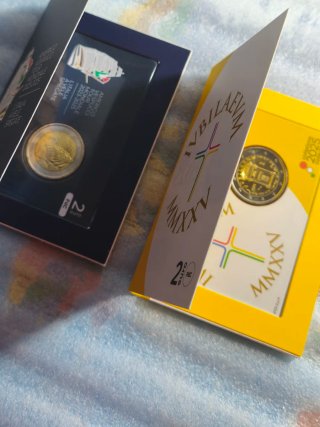 2€ Italia 2025 FdC Amerigo Vespucci + Jubileo