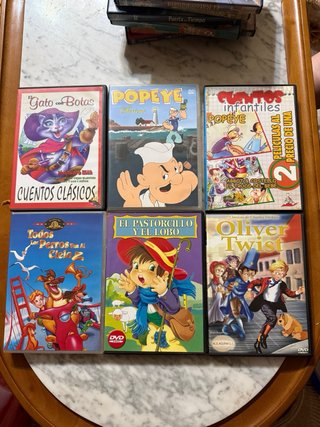 DVDs VARIADOS.