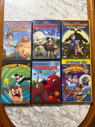 DVDs VARIADOS.