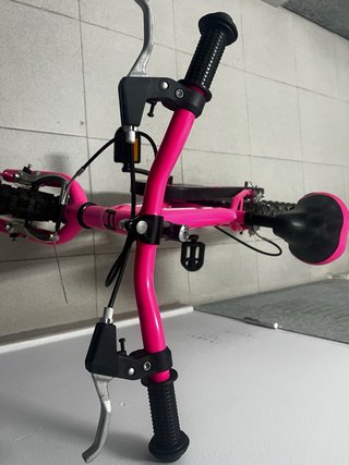 Bicicleta infantile rosa 14 pollici
