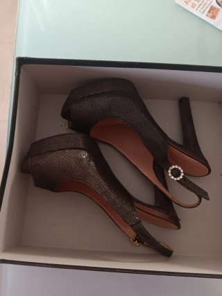 Zapatos Pedro Miralles Marrones y Dorados