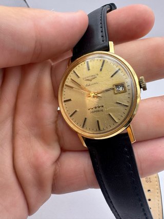 Reloj Longines Admiral Oro 18kt Automático