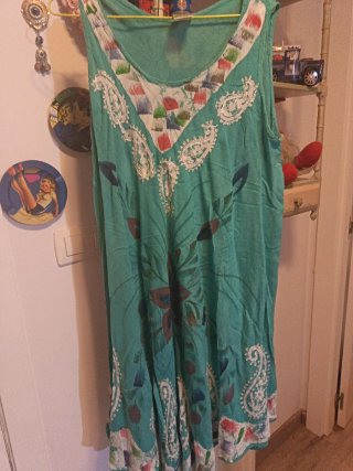 Vestido estilo hindú talla única
