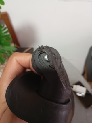 Rueda desgastada