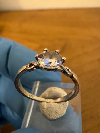 Anillo ROSELIN Plata con Circonita