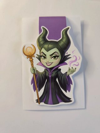 Marcapáginas Magnético Maléfica Disney