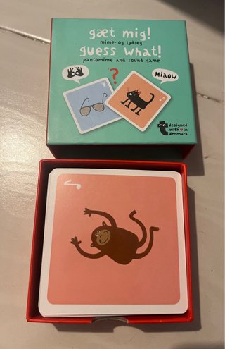 Juego de mesa Guess What! Pantomima