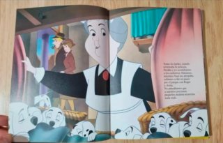 Clásico cuento Disney. "101 Dálmatas". GAVIOTA.