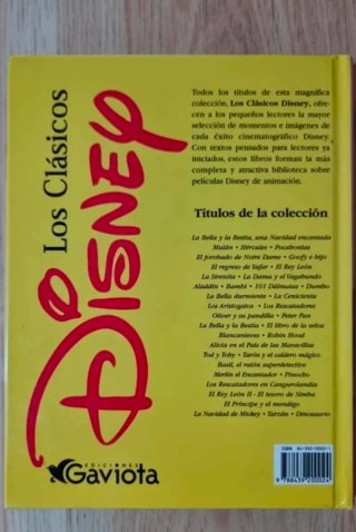 Clásico cuento Disney. "101 Dálmatas". GAVIOTA.