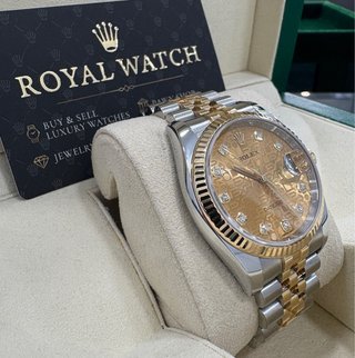 Rolex Datejust 36 ref. 116233 Diamantes