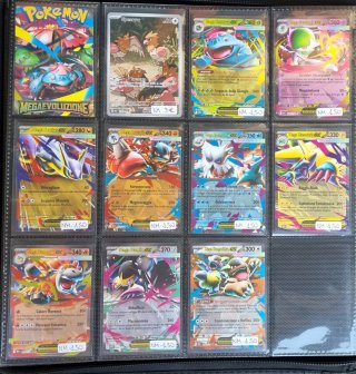 Lotto Carte Pokemon Megaevoluzione (MEG) Ita