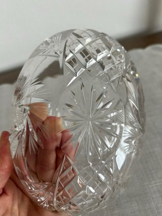 Cesto cristal Bohemia Rückl