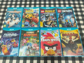 Pacchetto 8 Giochi Wii U: Sonic, Lego, Angry Birds, e altro