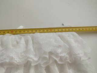 Falda pantalón Shein volantes encaje T XS