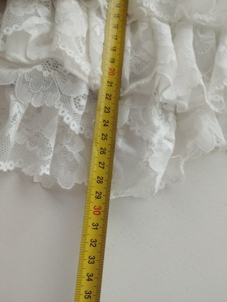 Falda pantalón Shein volantes encaje T XS