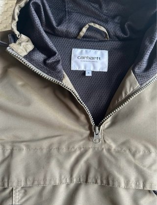 Chubasquero Carhartt Talla S Verde Oliva