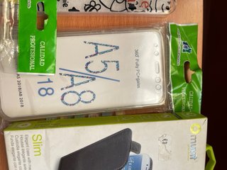 Lote 5 fundas Samsung Muvit Roch