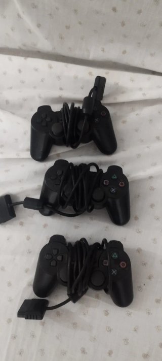 3 controller PS2 Sony rotti
