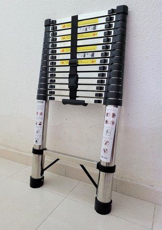 ESCALERA 4,4 METROS TELESCOPICA PLEGABLE NUEVA +