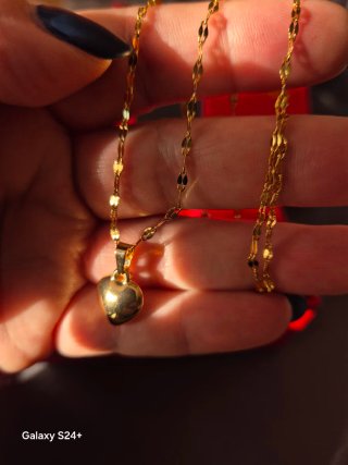 Conjunto Aço Inox Corrente, Pulseira e Brincos
