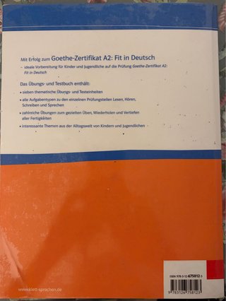 Mit erfolg zum goethe-zertifikat a2: fit in deu...