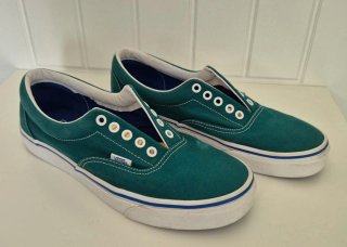 Zapatillas Vans Verde y Naranja Talla 42