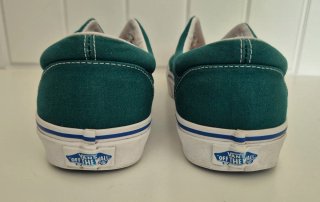Zapatillas Vans Verde y Naranja Talla 42