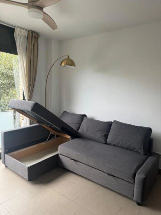 SOFA CAMA IKEA FRIHETEN GRIS