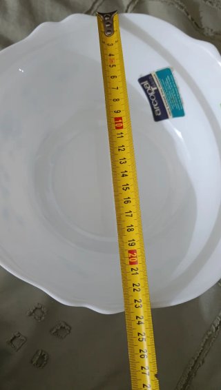 Ensaladera Arcopal Verónica Flores Azules
